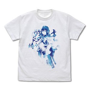 Demon Slayer: Kimetsu no Yaiba Mist Pillar Muichiro Tokito T-Shirt White M (Anime Toy)