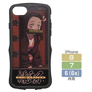 鬼滅の刃 竈門禰豆子 TPUバンパー iPhoneケース [6・7・8共用] (キャラクターグッズ)