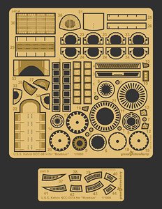 Photo-Etched for U.S.S. Kelvin NCC-0514 (Plastic model)