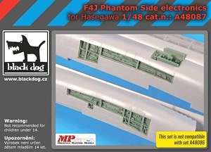 F-4J Phantom Side Electronics (for Hasegawa) (Plastic model)