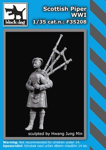 Scottish Piper WW I (Plastic model)