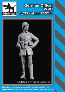 German Officer WW I (Plastic model)