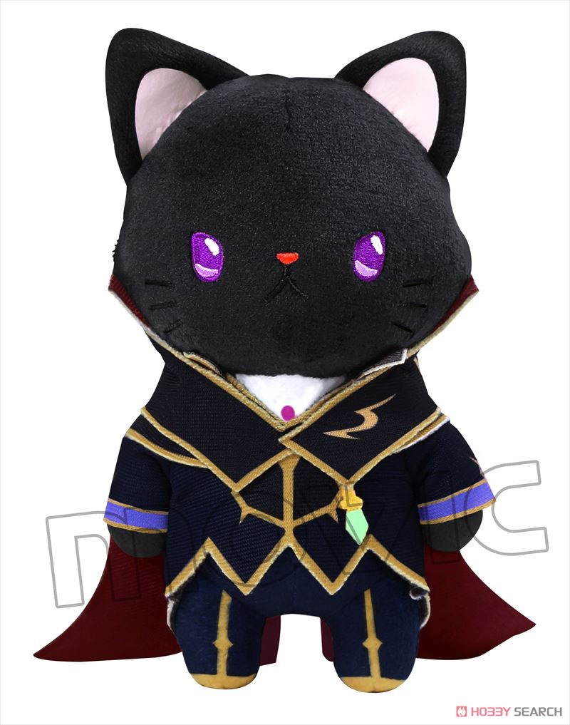 Code Geass Lelouch of the Re;surrection with Cat Plush Key Ring w/Eyemask Lelouch (Anime Toy) Item picture1