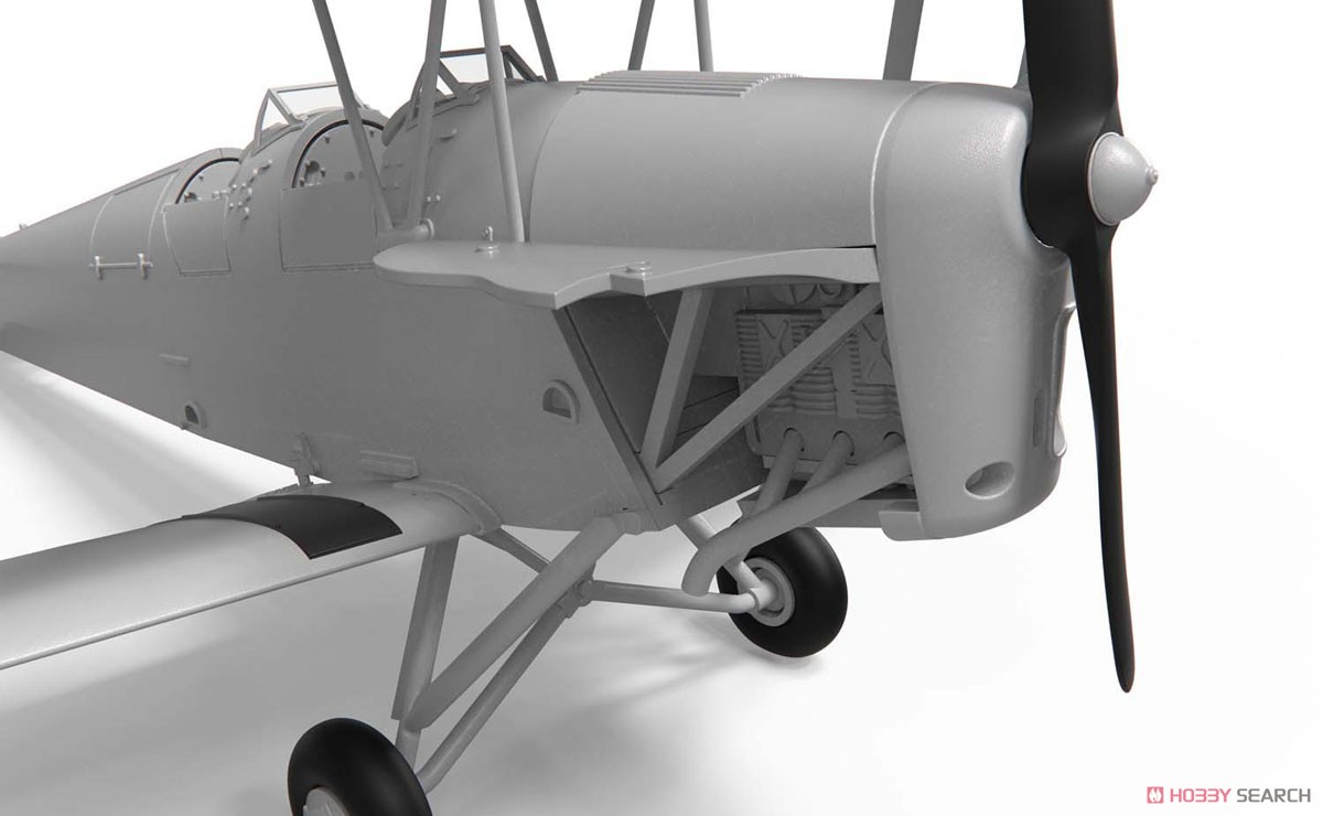 デ・ハビランド DH.82a タイガー・モス (プラモデル) その他の画像3