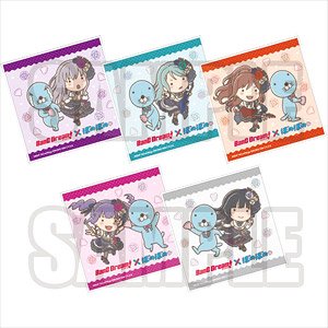 BanG Dream! x Bonobono Trading Mini Towel Roselia (Set of 5) (Anime Toy)