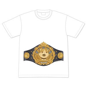 Kemono Michi: Rise Up Hiroyuki`s Champion Belt T-shirt L (Anime Toy)