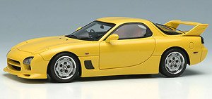 Mazda RX-7 (FD3S) Mazda Speed Aspec Yellow (Diecast Car)