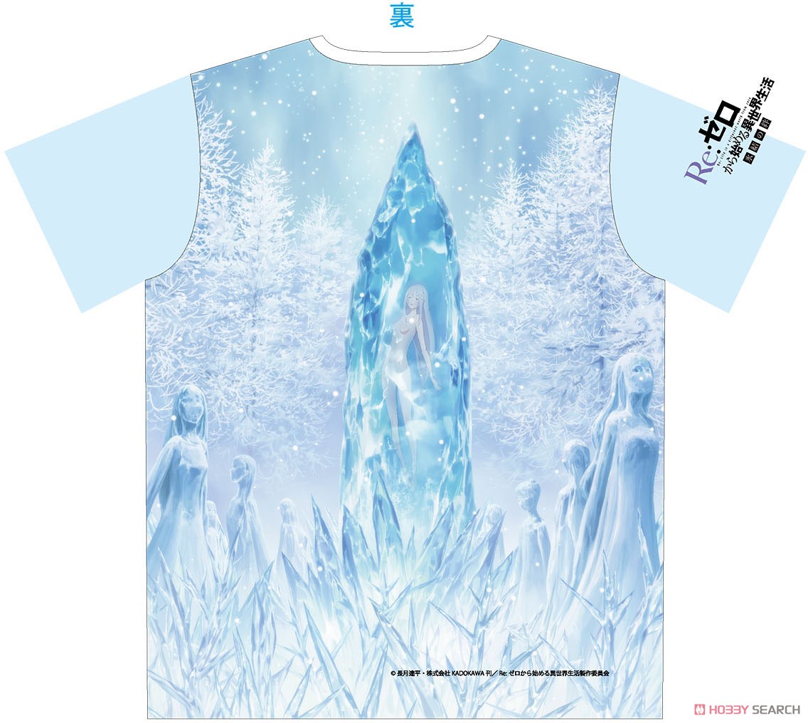 Re:ゼロから始める異世界生活 氷結の絆 フルグラTシャツ (キャラクターグッズ) 商品画像2