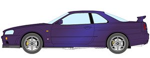 日産 スカイライン GT-R (BNR34) 特別限定車 2000 ミッドナイトパープル3 (ミニカー)