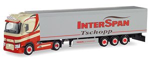 (HO) ルノー T セミトレーラー`Tschopp Interspan` (鉄道模型)