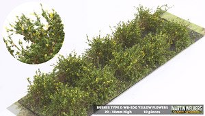 茂みD 株タイプ 全高20mm イエロー 10株 (プラモデル)