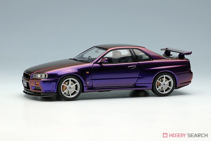 Nissan Skyline GT-R (BNR34) V-spec Special Edition 2000 Midnight Purple III (Diecast Car) Item picture1