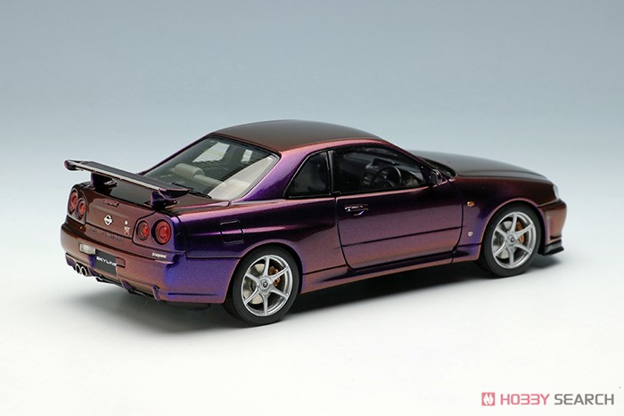 Nissan Skyline GT-R (BNR34) V-spec Special Edition 2000 Midnight Purple III (Diecast Car) Item picture2