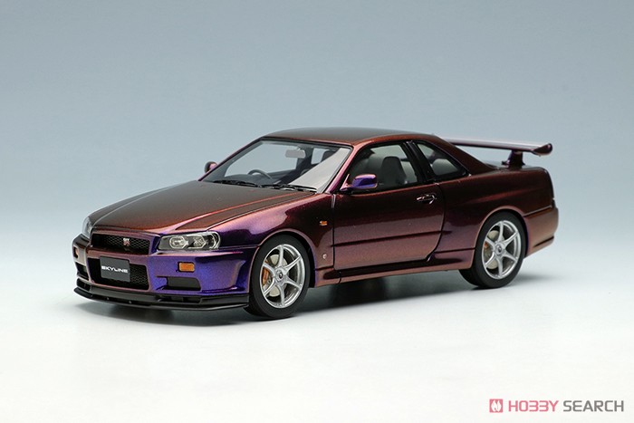 Nissan Skyline GT-R (BNR34) V-spec Special Edition 2000 Midnight Purple III (Diecast Car) Item picture3