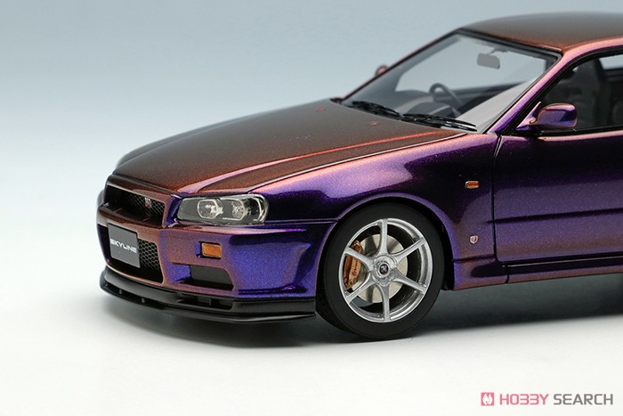Nissan Skyline GT-R (BNR34) V-spec Special Edition 2000 Midnight Purple III (Diecast Car) Item picture4