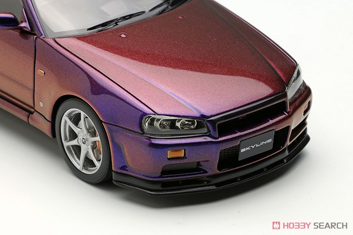 Nissan Skyline GT-R (BNR34) V-spec Special Edition 2000 Midnight Purple III (Diecast Car) Item picture6