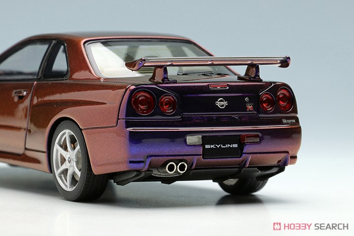 Nissan Skyline GT-R (BNR34) V-spec Special Edition 2000 Midnight Purple III (Diecast Car) Item picture9