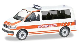 (HO) Volkswagen T6 Bus `Military Police Switzerland` (CH) (Model Train)