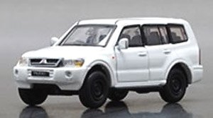 Mitsubishi Pajero (3rd Generation) White (LHD) (Diecast Car)