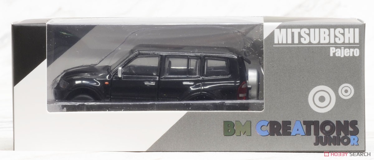 Mitsubishi Pajero (3rd Generation) Black (LHD) (Diecast Car) Package1