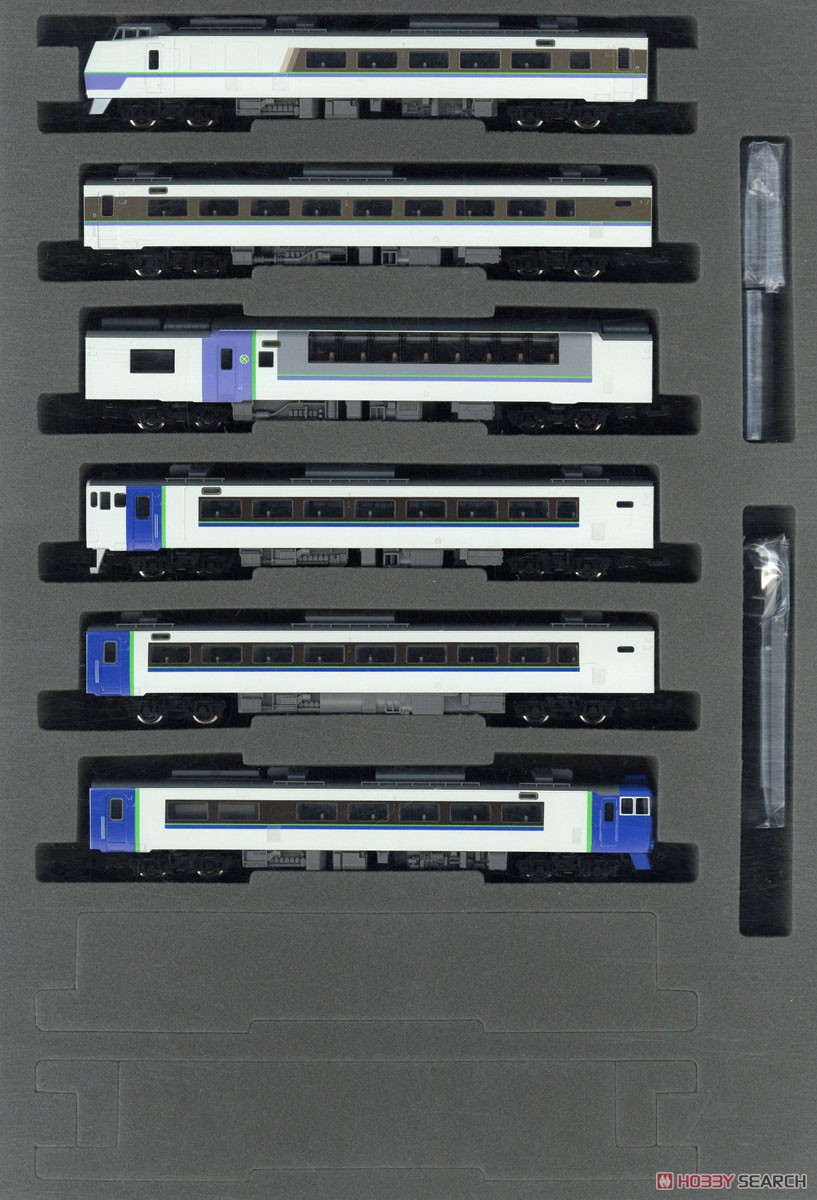 JR キハ183系 特急ディーゼルカー (とかち) セットB (6両セット) (鉄道模型) 商品画像1