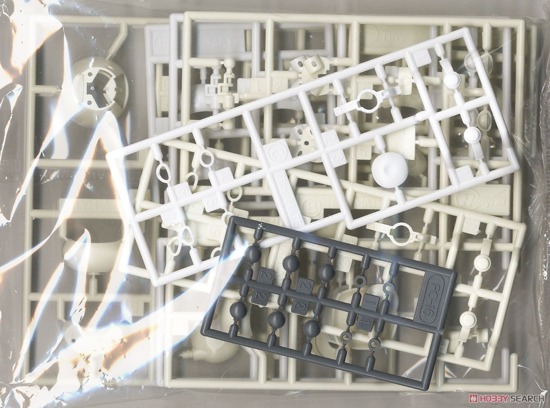 ちいさなメカトロメイト No.03 こうかんフェイスセット `あいぼりー&ぶらんく` (プラモデル) 中身1