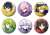 Fate/Grand Order - Absolute Demon Battlefront: Babylonia Wet Color Series Can Badge (Set of 6) (Anime Toy) Item picture1