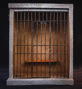 Display Diorama Jail (Fashion Doll)