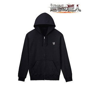 Attack on Titan Line Art Zip Parka Mens M (Anime Toy)