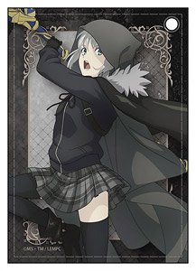 The Case Files of Lord El-Melloi II: Rail Zeppelin Grace Note Synthetic Leather Pass Case Gray (Anime Toy)