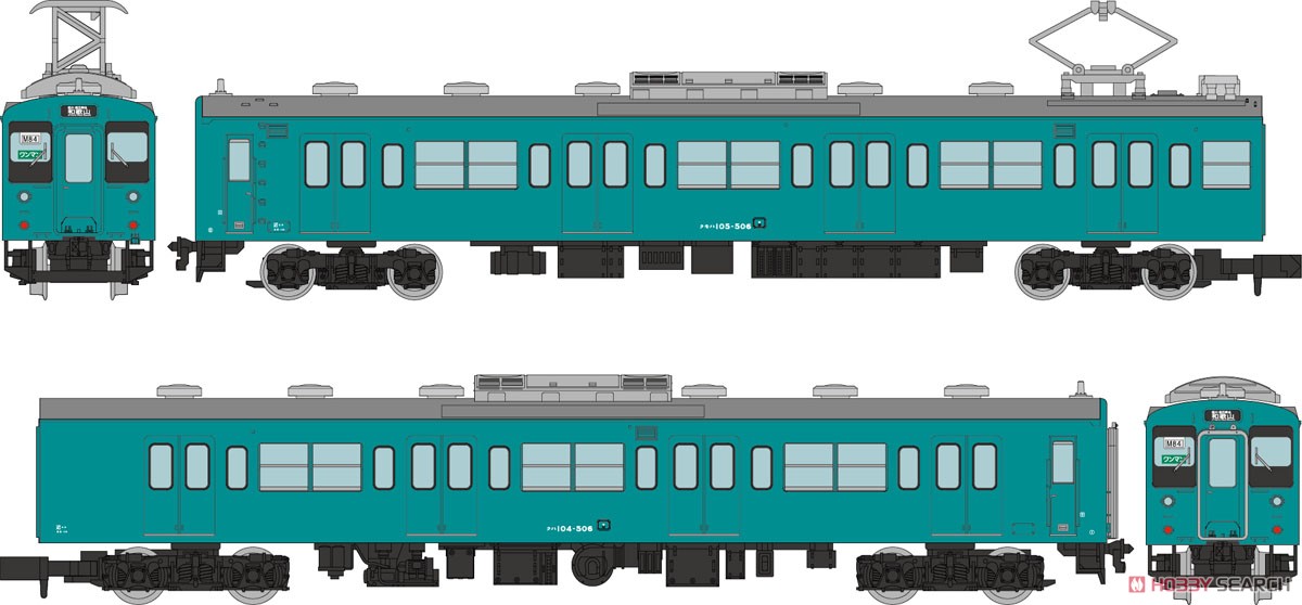 鉄道コレクション JR105系 桜井線・和歌山線 (SW004編成) (2両セット) (鉄道模型) その他の画像1