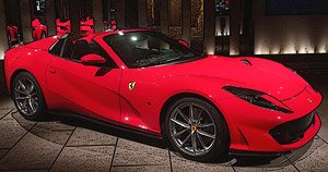 フェラーリ 812 GTS ワールドプレミア 2019 レッドコルサ322 (ケース無) (ミニカー)