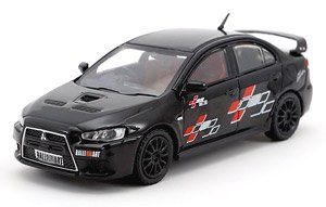 Mitsubishi Lancer Evolution X Ralliart - Black (ミニカー)