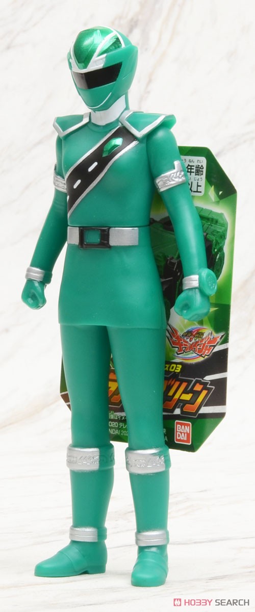 Sentai Hero Series 03 Kiramai Green (Character Toy) Item picture5