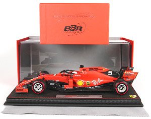 Ferrari SF90 Australian GP 2019 #5 Vettel Pirelli Red (Die Cast) (with Case) (Diecast Car)