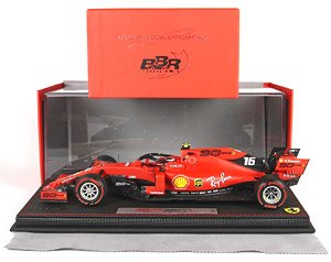 Ferrari SF90 Australian GP 2019 #16 Leclerc Pirelli Red (Die Cast) (with Case) (Diecast Car)