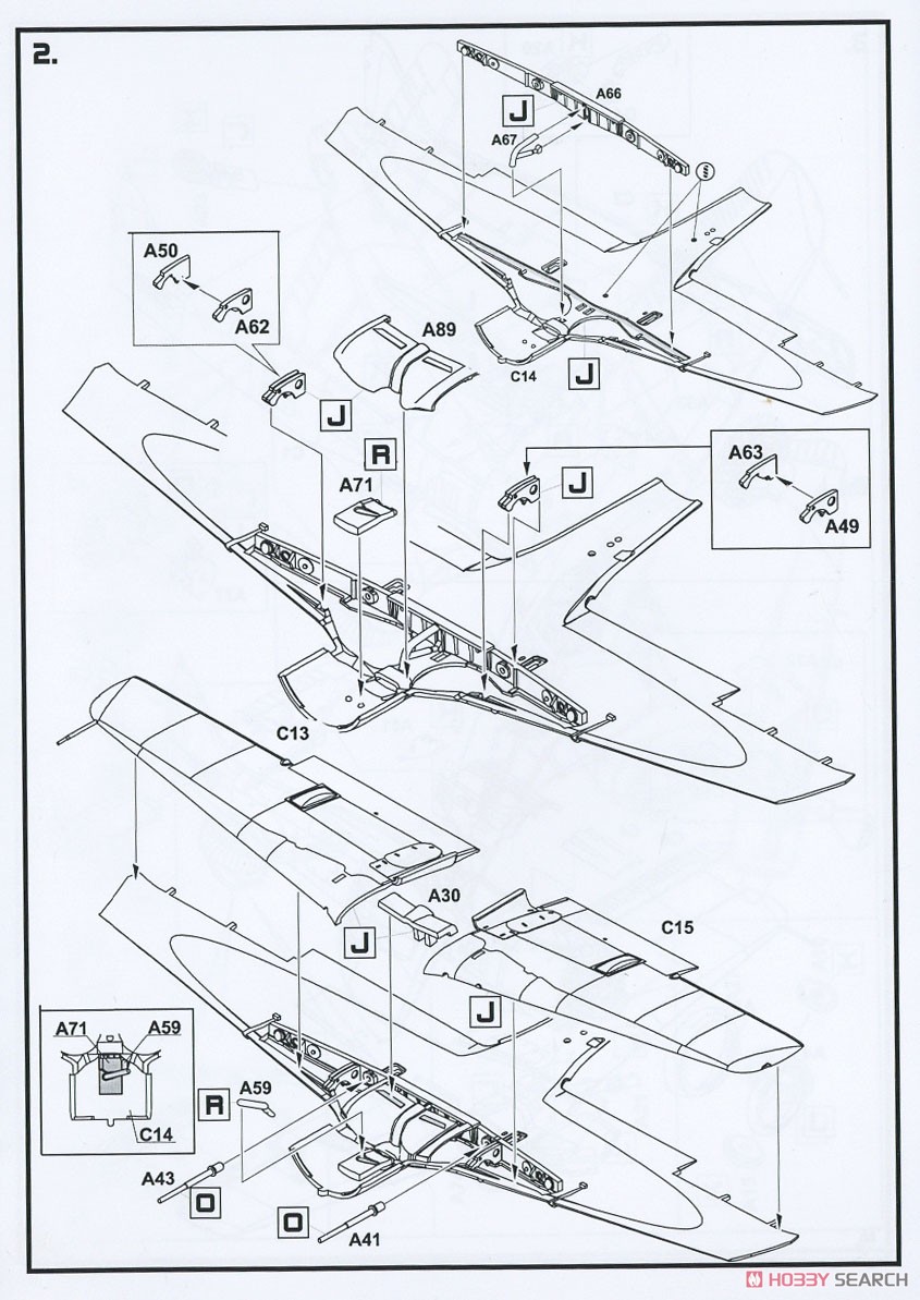 Fw190F-8 w/SB 800RS「クルト」 800kg 反跳爆弾2/3型 (プラモデル) 設計図2