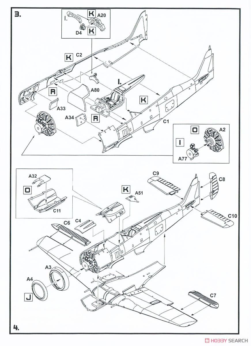 Fw190F-8 w/SB 800RS「クルト」 800kg 反跳爆弾2/3型 (プラモデル) 設計図3