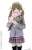AZO2 Kina Kazuharu School Uniform Collection [Muffler & Smartphone Set] (White Check x White) (Fashion Doll) Other picture1