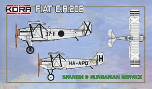 Fiat CR.20B Spanish & Hungarian Service (Plastic model)