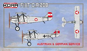 フィアット CR.20B 複座練習・連絡機 「オーストリア・ドイツ」 (プラモデル)