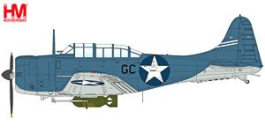 SBD-3 ドーントレス `マクラスキー海軍少佐機` (完成品飛行機)