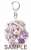 Re:Zero -Starting Life in Another World- Acrylic Key Ring Emilia Nekomimi One-piece Dress Ver. (Anime Toy) Item picture1