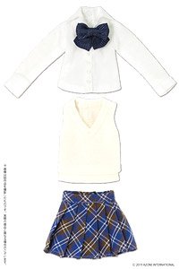 After School Set (Cream x Navy) (Fashion Doll)