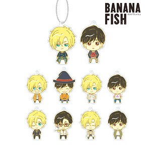 Banana Fish Trading Chokonto! Acrylic Key Ring (Set of 10) (Anime Toy)