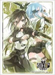 Bushiroad Sleeve Collection HG Vol.2318 Dengeki Bunko Sword Art Online Phantom Bullet [Kirito & Sinon] (Card Sleeve)