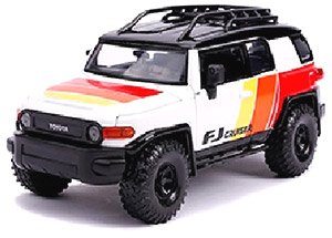 JUST TRUCKS TOYOTA FJ CRUISER WHITE CUSTOM (ミニカー)