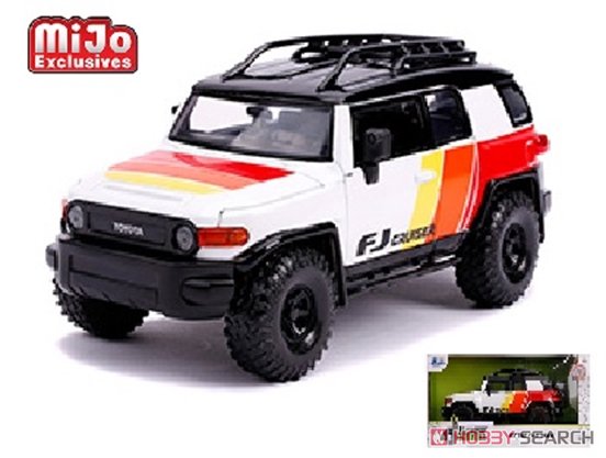 Just Trucks Toyota FJ Cruiser White Custom (Diecast Car) Item picture1