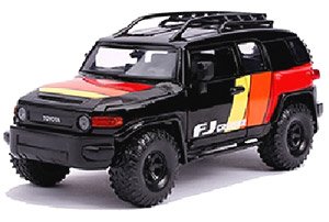 Just Trucks Toyota FJ Cruiser Black Custom (Diecast Car)