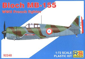 Bloch MB-155 Toulouse 1940 (Plastic model)